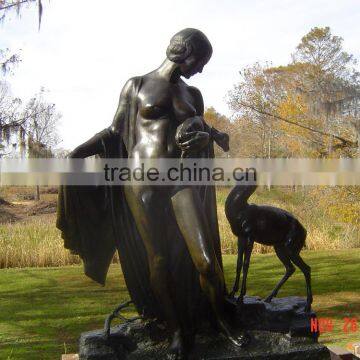 bronze foundry metal craft antique bronze statues woman