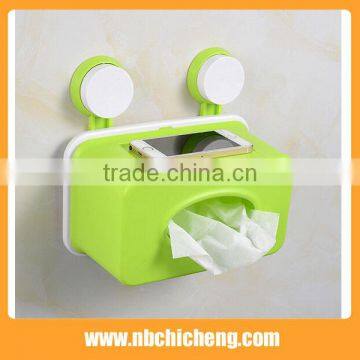 Houseware Paper Towel Rack Plastic Stand Roll Paper Holder Toilet Tissue Holder