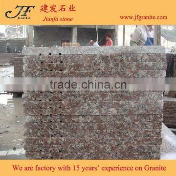 Superior Design Lowest Price Chinese Peach Red G687 Granite Stairs Step photo-5