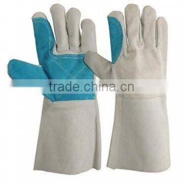 Cow split leather Welding glove