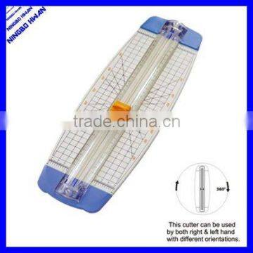 A4 size rotary hand office paper cutter plastic office paper trimmer