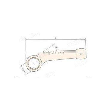 14~185mm Striking Box Bent Wrench Hammer Slogging Spanner Be-Cu Al-Br Alloy Spark Free Hand Tools photo-5