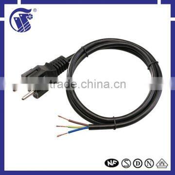 Factory price 220v 16a power cord with S D N VDE certification