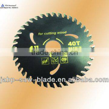 4" tct saw blade cutting wood