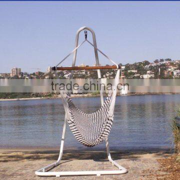Outdoor hanging chair with stand hammock swing chair