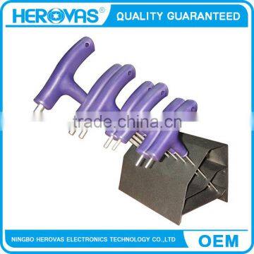 hex key set quality gurantee, chrome vanadium steel custom hex key set