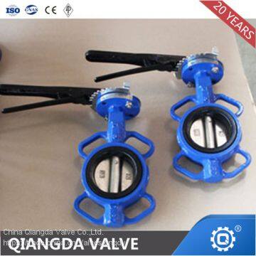 Concentric Wafer Rubber Seated Butterfly Valve With Lever Operated Manufacturer photo-5