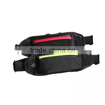 Wholesale colorful led neoprene running belt backpack waist bag men shoulder waist bag