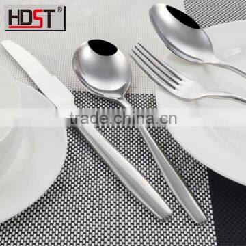 4pcs best selling stainless steel fork knife spoon dinnerware sets; wholesale top choice dinnerware