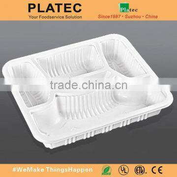 Hot Sale Plastic Food Tray, Envronmental Plastic Food Container, Restaurant Takeaway Fast Food Tray, Food Container photo-2