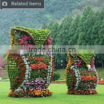 Artificial Plastic Grass Animal Topiary Landscaping Ornament for Graden Decoration photo-3