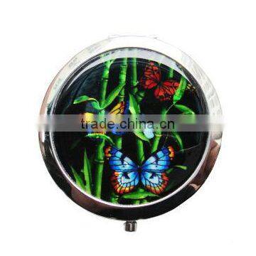 cosmetic mirror with three butterfly SCM041