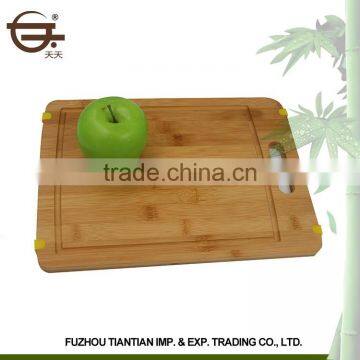 New Kitchen Cooking Natural Vegetable Square Bamboo 3 Pieces Chopping Board With Scale photo-2