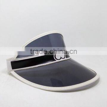 Fashion Summer Sports Cap Wide Brim Sun Visor Hat Cheap Pvc Hat photo-3