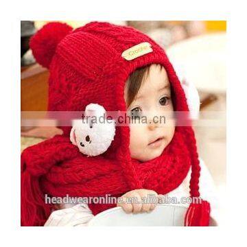 Children Knitted Cap Winter Cap Knitting Cap photo-3