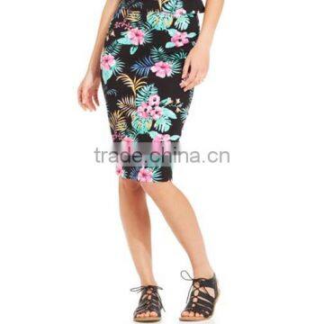 hot sale 2014 new arrival mini pencil skirt with knee length