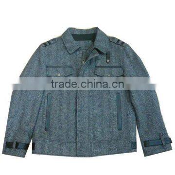 Wool/pu Baseball Jackets photo-4