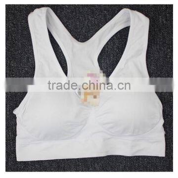 Hot sex women sport bra seamless yoga wear running wear with pads