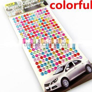 Bling Self Adhesive DIY Rhinestone Sticker Gems Crystals Sticker photo-5