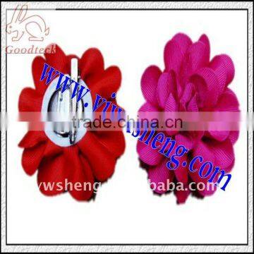 Grosgrain Ribbon flowers Artificial Flowers Grossgrain peony flowers