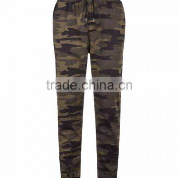 2017 Custom OEM Men Green Camo Print Joggers With Pockets Fitness Gym Khaki Breath Jogger Pants photo-5