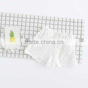 Summer Apparel Latest Arrivals Linen Fabric Shorts Daliy Wearing Baby Clothes photo-2