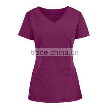 Hospital Doctor Nurse Tops Woman&Man Short-sleeve Medical Clothing Surgical Isolation Medical Uniform Scrub Tops photo-4