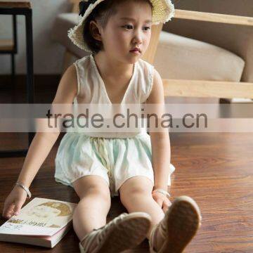 COOL KID ZONE Lovely White Chiffon Children Suit Girl Child Garment photo-5