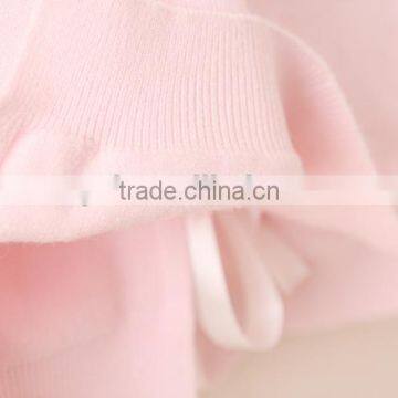 2016 Latest Cute Baby Girls Sleeveless Soft Wool Sweater Design Baby Clothes photo-4