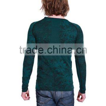 Seamless Sports Men's T-shirt Compression Men's Running Tight GYM Wear photo-2