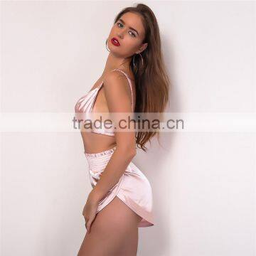 Runwaylover 054 Sets Cropped Tops Shorts 2 Pieces Sets Women Tracksuit Cotton Blend T-shirts Shorts photo-3