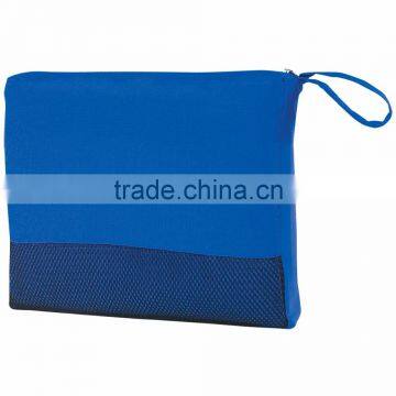 Travel Blanket - 100% Polyester, Measures 47" x 60" With a Zippered Mesh Bag and Comes With Your Logo photo-5