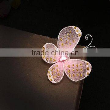 Wholesale Cheap Decorative Refrigerator Magnet Mesh Butterfly Accessories photo-6