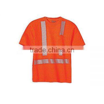 Reflective Stripes T-shirt For Sanitation Workers