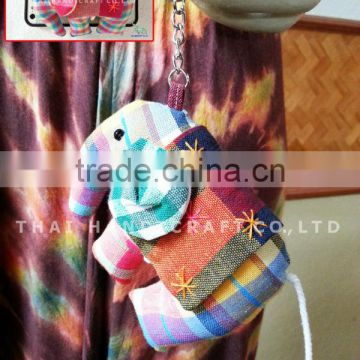 Thai Handmade Big Elephant souvenir key Chains