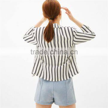 2017 Custom Designs Women Leisure 3/4 Sleeve Blazer Jacket photo-2