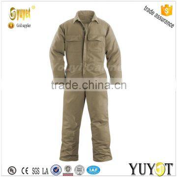 mechanic flame resistant winter work coveralls