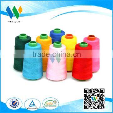Hubei Direct Sewing Thread Manufacture 100% Polyester Dyed Sewing Thread photo-2