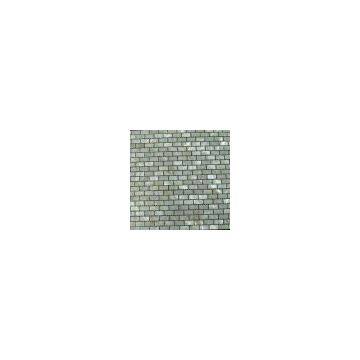 mother of pearl mosaic,seashell mosaic,shell tiles,mother of pearl tile,shell panel,freshwater shell mosaic brick pattern vsm8011