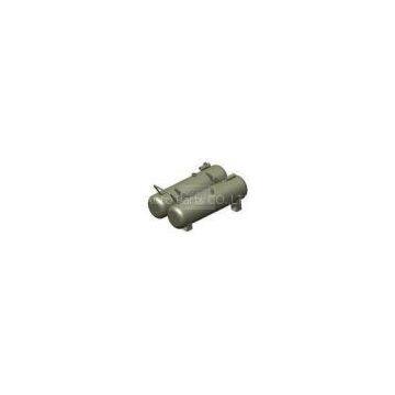 20L Air Compressor Tanks , Powder Coating Twin Tank Air Compressor