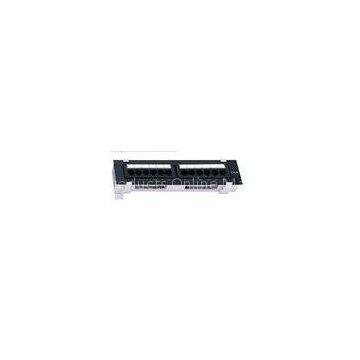 UTP 12port Cat5e Patch Panel / ethernet patch panel Wall type