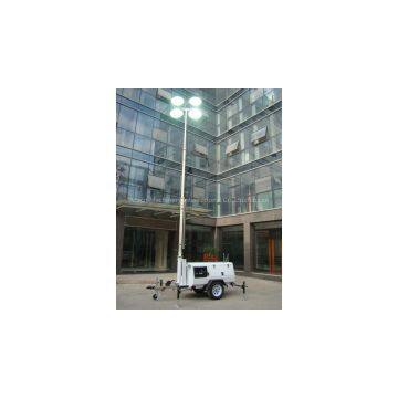 9m Mobile Light Tower with Kutoba Engine