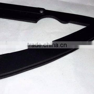 FULL BLACK MATT STAINLESS STEEL RAZOR photo-3