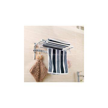 trade assurance aluminium double towel rails storage rack