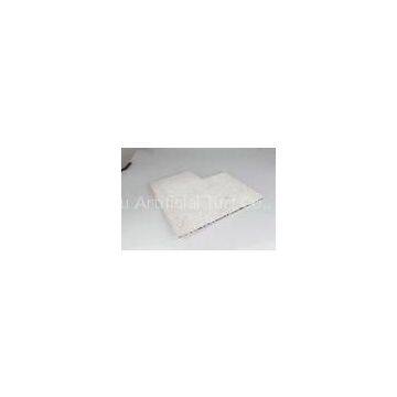 White Durable Eco Artificial Grass Carpet For Art Ornaments 7mm Dtex4000