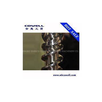 injection screw and barrel set for plastic injection machine