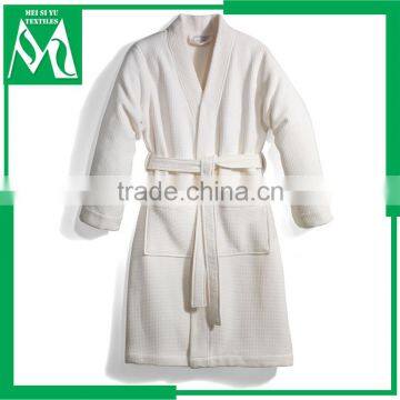 Bath robe luxury hotel waffle terry bathrobe