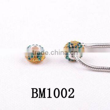 Handmade Wholesale Charms Beads for Bracelets,Crystal DIY Glass Beads