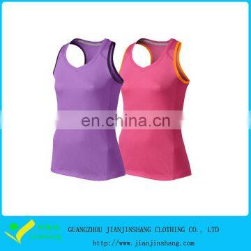 Custom Designed Best Selling 88% Polyester 12% Spandex Workout Tank Tops