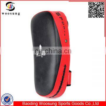 2015 whosale PU curved kicking target focus mitt kicking shield punching pad